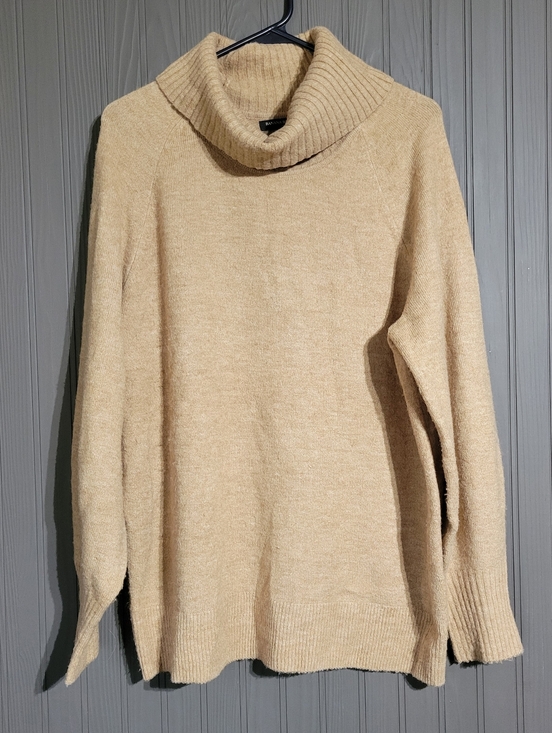 Banana Republic Sweaters - Banana Republic Turtleneck Knit Sweater Pullover Tan Brown Women's Large